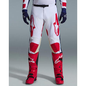 ALPINESTARS 2026 RACER RIWAY PANTS WHITE/BLUE/RED