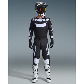 ALPINESTARS 2026 RACER AIR RIWAY BLACK/WHITE FULL KIT