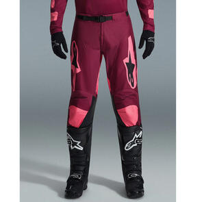 ALPINESTARS 2026 RACER RIWAY PANTS DARK RED/CORAL