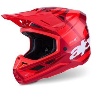 ALPINESTARS 2026 S-M7 CORE HELMET RED GLOSS