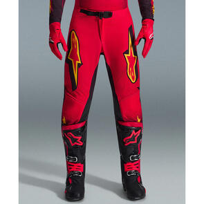 ALPINESTARS 2026 SUPERTECH SCENZ PANTS RED/BLACK/YELLOW