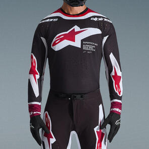 ALPINESTARS 2026 SUPERTECH PRO AFD VISTA JERSEY BLACK/RED/WHITE