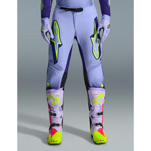 ALPINESTARS 2026 SUPERTECH SCENZ PANTS PURPLE/YELLOW FLUORO