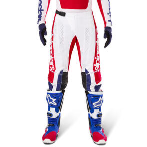 ALPINESTARS 2026 TECHSTAR LIMITED EDITION RED BUD PANTS BRIGHT RED/WHITE/BLUE