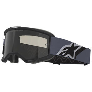 ALPINESTARS 2026 VISION SAND GOGGLE BLACK/GRAY DARK SMOKE LENS