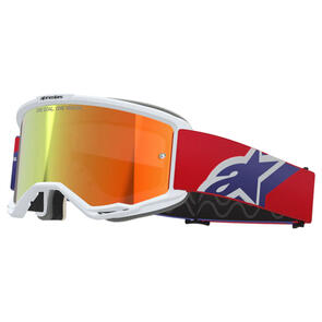 ALPINESTARS 2026 VISION 5 CORP GOGGLE RED/PURPLE MIRROR RED LENS