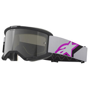 ALPINESTARS 2026 VISION 5 CORP GOGGLE LIGHT GRAY/PURPLE MIRROR SILVER LENS