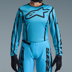 ALPINESTARS 2026 WOMENS STELLA FLUID APEX JERSEY TROPICAL/BLACK