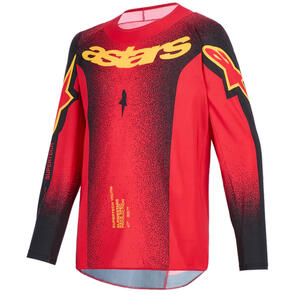 ALPINESTARS 2026 YOUTH SUPERTECH SCENZ JERSEY RED/BLACK/YELLOW