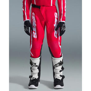 ALPINESTARS 2026 YOUTH FLUID APEX PANTS RED/WHITE