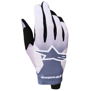 ALPINESTARS 2027 RADAR GLOVES ASH GRAY/LIGHT LILAC/WHITE/BLACK