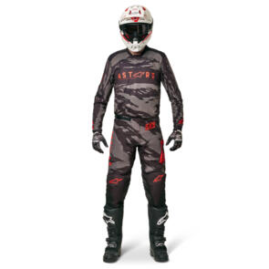 ALPINESTARS 2022 RACER TACTICAL JERSEY AND PANTS CAMO/RED