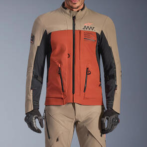 ALPINESTARS ROAD AMT-8 STRETCH XF DRYSTAR JACKET WALNUT/RUST/BLACK