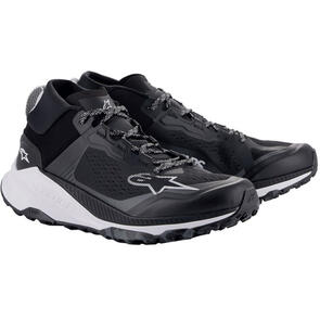 ALPINESTARS ROAD META XR V2 SHOES BLACK/WHITE/DARK GREY