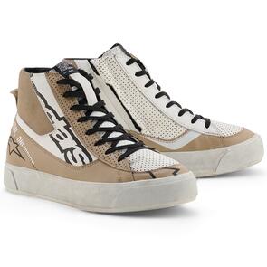 ALPINESTARS ROAD STELLA STATED FLAIR SHOES WARM GRAY/WHITE