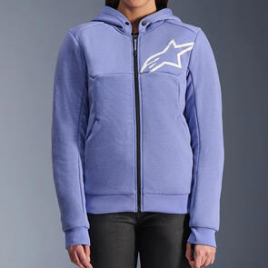 ALPINESTARS ROAD STELLA CHROME V2 SPORT HOODIE BLUE/VIOLET/WHITE