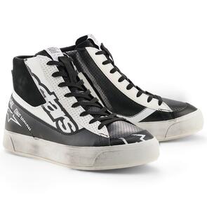 ALPINESTARS ROAD STELLA STATED FLAIR SHOES BLACK/WHITE