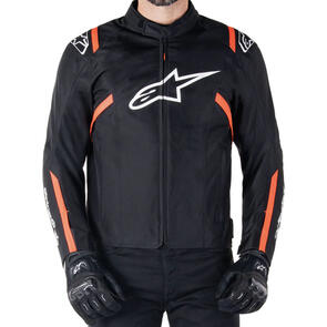 ALPINESTARS ROAD T-SPS V2 WATERPROOF JACKET BLACK/WHITE/RED FLUORO
