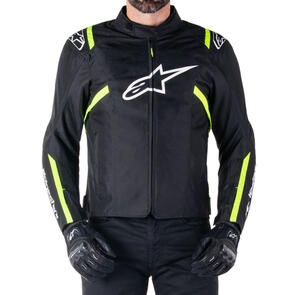ALPINESTARS ROAD T-SPS V2 WATERPROOF JACKET BLACK/WHITE/YELLOW FLUORO