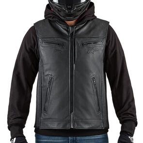 ALPINESTARS ROAD TECH-AIR 3 V2 LEATHER SYSTEM BLACK