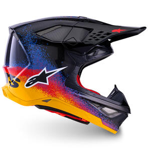 ALPINESTARS SUPERTECH S-M10 BLACK HOLE LIMITED EDITION HELMET BLACK BURST GLOSS
