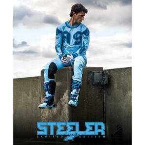 ALPINESTARS TECHSTAR LIMITED EDITION STEELER JERSEY AND PANTS