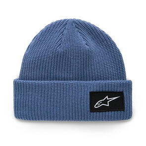 ALPINESTARS UNLOAD RIB CUFF BEANIE BLUE ONE SIZE