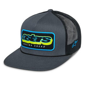 ALPINESTARS PHOSPOR TRUCKER HAT CHARCOAL/BLACK ONE SIZE