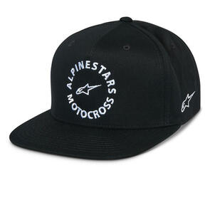 ALPINESTARS MX SNAPBACK HAT BLACK ONE SIZE