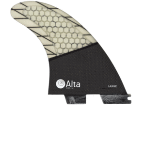 ALTA SURF CO CARBON SERIES THRUSTER WHITE THRUSTER FCS2 LARGE