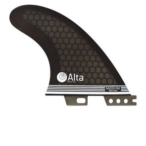 ALTA SURF CO FLEXCORE BLACK THRUSTER FCS2 MEDIUM