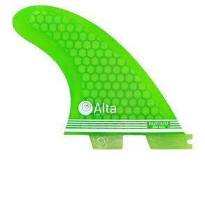 ALTA SURF CO FLEXCORE GREEN THRUSTER FCS2 MEDIUM