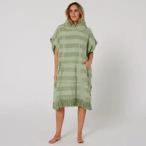 OCEAN N EARTH LADIES LAYZ PONCHO SAGE