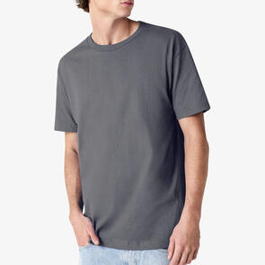 AMERICAN APPAREL 1301 AMERICAN APPAREL/ALSTYLE ADULT TEE - CHARCOAL HEATHER