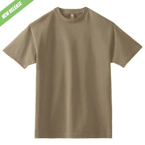 AMERICAN APPAREL 1301GD FADED ADULT TEE - FADED BROWN