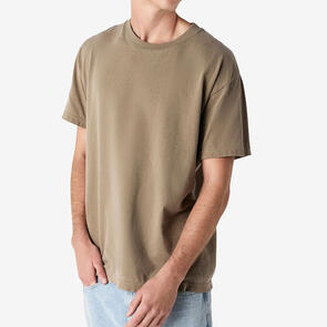 AMERICAN APPAREL 1301GD FADED ADULT TEE - FADED BROWN