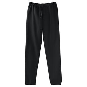 AMERICAN APPAREL RF491 REFLEX FLEECE UNISEX SWEATPANTS - BLACK