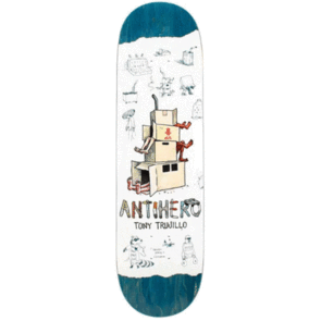 ANTI HERO DECK TONY TRUJILLO RECYCLING 8.38 ASSORTED STAINS