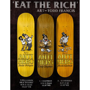 ANTI HERO EAT THE RICH DECK SERIES