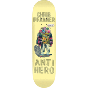 ANTI HERO PFANNER 'HUG THE PAVEMENT' PRO SERIES ART BY JOHN HERNDON 8.06"