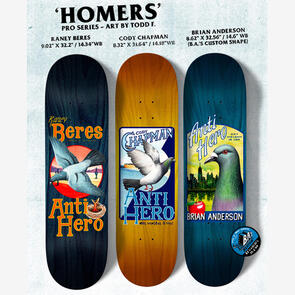 ANTI HERO HOMERS DECK SERIES