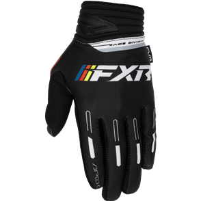 FXR APEX MX GLOVE - BLACK/WHITE 