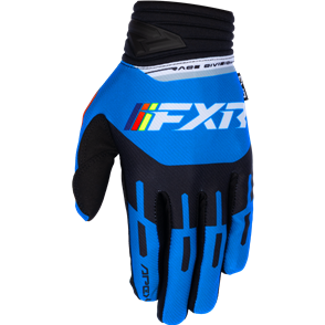 FXR APEX MX GLOVE - BLUE/BLACK 