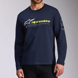 ALPINESTARS MANDATORY LONG SLEEVE CSF TEE NAVY