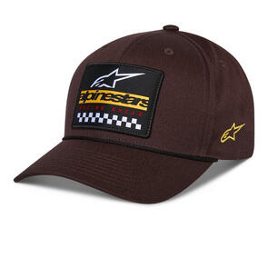 ALPINESTARS MATRIX SNAPBACK HAT BROWN ONE SIZE