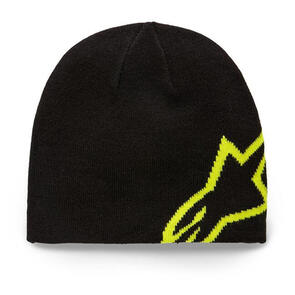 ALPINESTARS CORP SHIFT BEANIE BLACK/HI VIZ YELLOW ONE SIZE