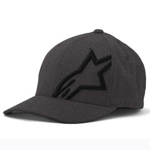 ALPINESTARS CORP SHIFT 2 CURVED BRIM HAT DARK HEATHER/BLACK