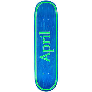 APRIL OG LOGO BLUE/GREEN 8.5