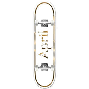 APRIL OG LOGO COMPLETE GOLDEN WHITE 8.5"