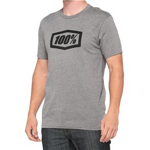 100% ICON T-SHIRT GUNMETAL HEATHER